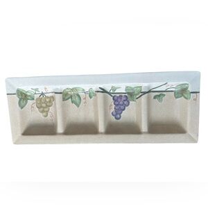 Mikasa Chablis Ceramic 4 Section Server